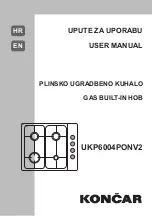 Preview for 1 page of Koncar UKP6004PONV2 User Manual