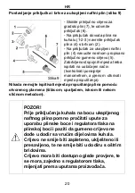 Предварительный просмотр 21 страницы Koncar UKP6004PONV2 User Manual