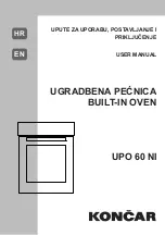 Koncar UPO 60 NI User Manual preview