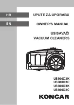 Koncar US600C3C Owner'S Manual preview