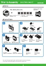 Preview for 5 page of Kondo KXR KXR-A5 Assembly Manual