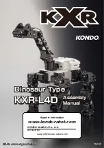 Kondo KXR-L4D Assembly Manual preview