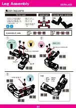 Preview for 33 page of Kondo KXR-L4D Assembly Manual