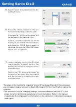 Preview for 20 page of Kondo KXR-L4R Assembly Manual