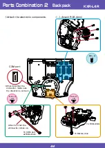 Предварительный просмотр 44 страницы Kondo KXR-L4R Assembly Manual