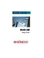 Konexx Mobile-USB Setup Manual preview