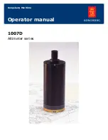 Kongsberg 1007D Operator'S Manual preview