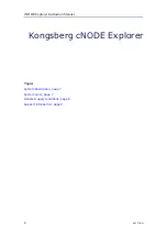 Preview for 6 page of Kongsberg cNODE Explorer Instruction Manual