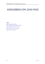 Preview for 10 page of Kongsberg EM 2040 MKII Installation Manual