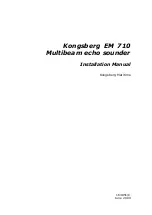 Предварительный просмотр 3 страницы Kongsberg EM 710 Installation Manual