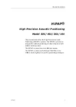 Preview for 3 page of Kongsberg HiPAP 101 Product Description