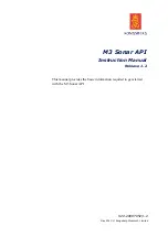 Предварительный просмотр 3 страницы Kongsberg M3 Sonar API Instruction Manual