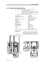 Предварительный просмотр 21 страницы Kongsberg Simrad Axis 50 GMDSS Instruction Manual