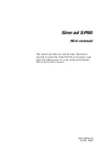 Preview for 3 page of Kongsberg Simrad SP90 Series Manual