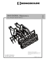 Kongskilde 300 DDSS Assembly Instructions And Operating Manual предпросмотр