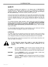 Preview for 7 page of Kongskilde CM 305 F Operator'S Manual