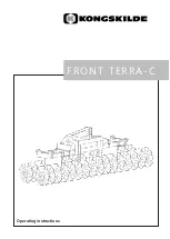 Kongskilde FRONT TERRA-C Operating Instructions Manual предпросмотр