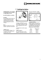 Предварительный просмотр 5 страницы Kongskilde K 20 C Directions For Use Manual