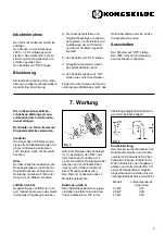 Предварительный просмотр 9 страницы Kongskilde K 20 C Directions For Use Manual