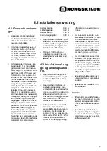 Preview for 3 page of Kongskilde KAI 20 Directions For Use Manual