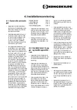 Preview for 3 page of Kongskilde KAI 25 HC Directions For Use Manual