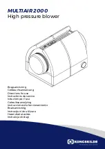 Kongskilde MULTIAIR 2000 Instructions For Use Manual предпросмотр