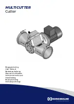 Kongskilde MULTICUTTER User Manual preview