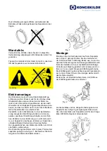 Предварительный просмотр 11 страницы Kongskilde RVS 75 Directions For Use Manual