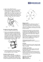 Предварительный просмотр 17 страницы Kongskilde RVS 75 Directions For Use Manual