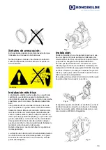 Предварительный просмотр 19 страницы Kongskilde RVS 75 Directions For Use Manual