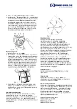 Предварительный просмотр 25 страницы Kongskilde RVS 75 Directions For Use Manual