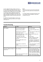 Preview for 21 page of Kongskilde TRL 100 Directions For Use Manual