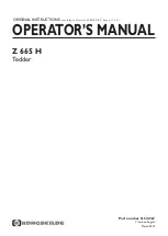 Kongskilde Z 665 H Operator'S Manual preview