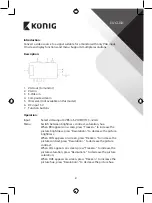 Предварительный просмотр 2 страницы Konic SAS-VGA12 Manual