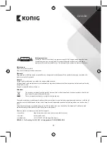 Предварительный просмотр 4 страницы Konic SAS-VGA12 Manual