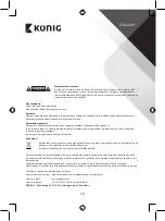 Предварительный просмотр 16 страницы Konic SAS-VGA12 Manual