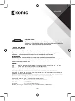 Предварительный просмотр 49 страницы Konic SAS-VGA12 Manual