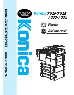 Konica Minolta 7020 Instruction Manual preview