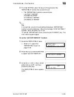 Предварительный просмотр 261 страницы Konica Minolta 7115F Instruction Manual