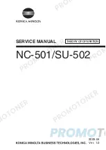 Предварительный просмотр 102 страницы Konica Minolta A0XY026 Service Manual