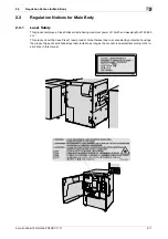 Предварительный просмотр 18 страницы Konica Minolta Accurio Label 190 Safety Information Manual