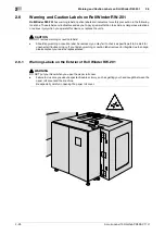 Предварительный просмотр 33 страницы Konica Minolta Accurio Label 190 Safety Information Manual