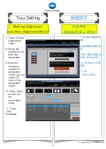 Предварительный просмотр 23 страницы Konica Minolta AccurioPress 6120 Shortcut Manual