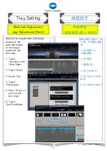 Предварительный просмотр 25 страницы Konica Minolta AccurioPress 6120 Shortcut Manual