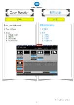 Preview for 8 page of Konica Minolta AccurioPress C4070 Shortcut Manual