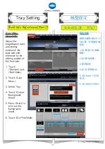 Preview for 19 page of Konica Minolta AccurioPress C4070 Shortcut Manual