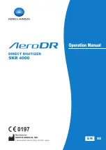 Предварительный просмотр 1 страницы Konica Minolta AeroDR SKR 4000 Operation Manual