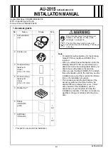 Konica Minolta AU-201S Installation Manual preview