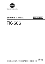 Предварительный просмотр 252 страницы Konica Minolta bizhub 163 Service Manual