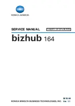 Konica Minolta BIZHUB 164 Service Manual preview